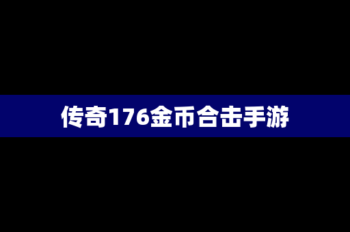 传奇176金币合击手游